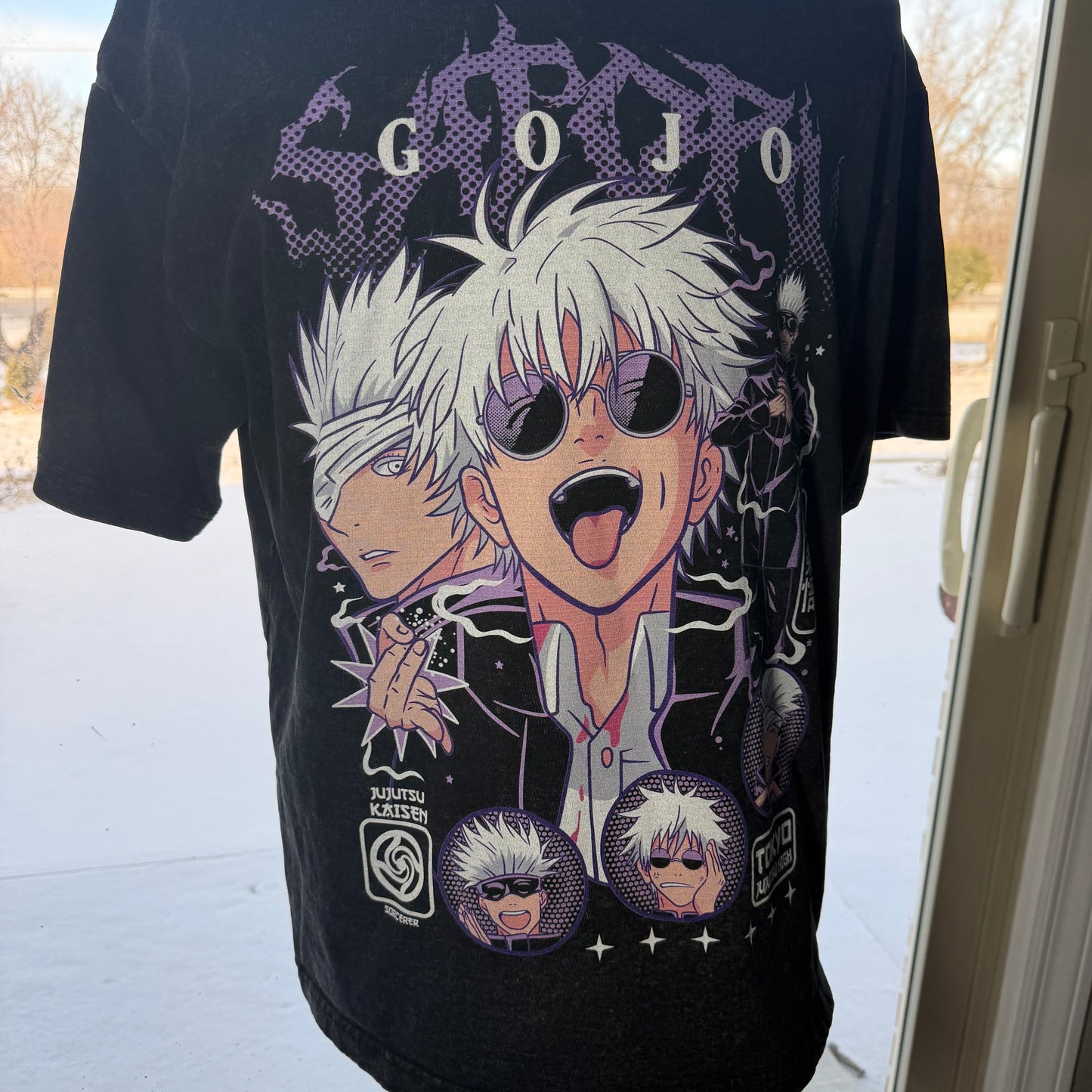 Satoru Gojo Pose T-Shirt