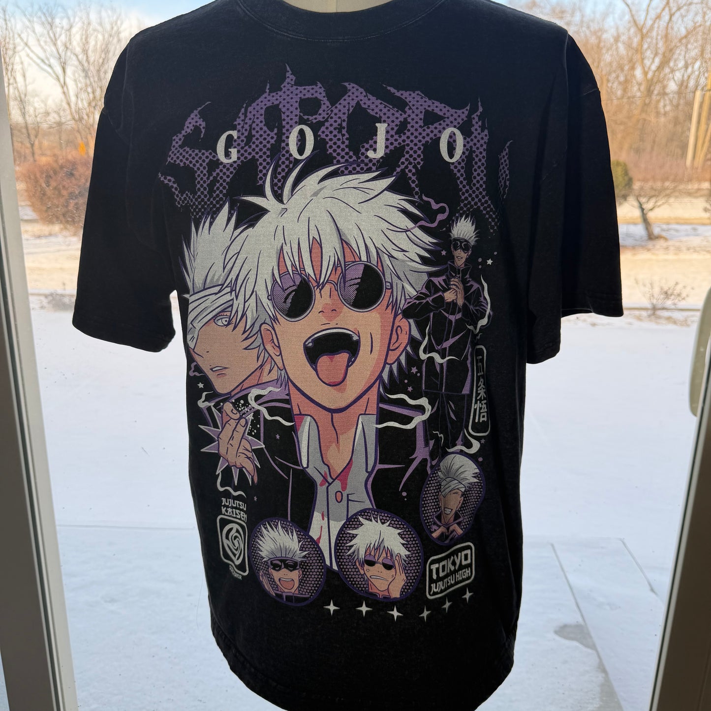 Satoru Gojo Pose T-Shirt
