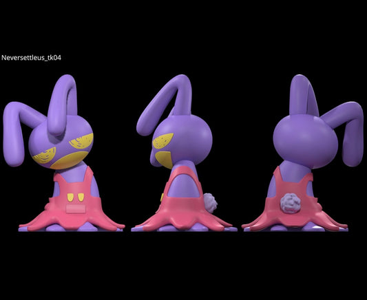 Jax X Mimikyu Custom Collectable Statue